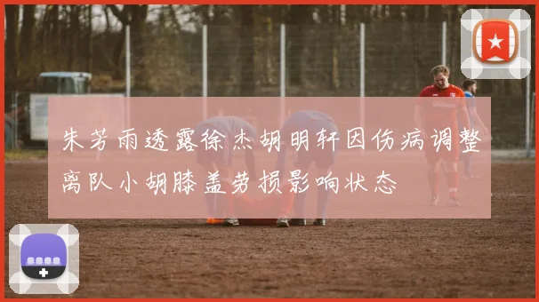 朱芳雨透露徐杰胡明轩因伤病调整离队小胡膝盖劳损影响状态